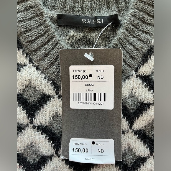 NWT Gucci Lana Wool Long Sweater Vest xs - Picture 6 of 10